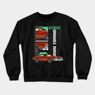 American V8 Torino Car Crewneck Sweatshirt